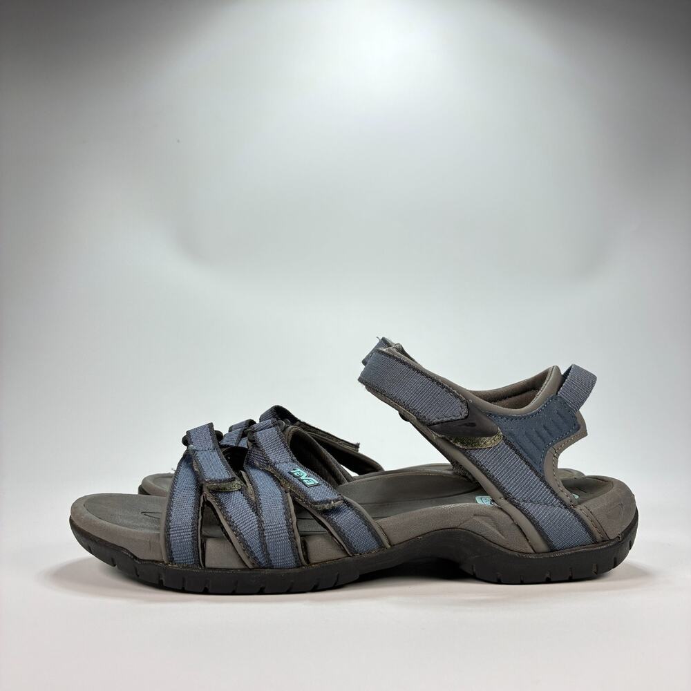 Teva Tirra Bering Sea Blue Adjustable Strap Hiking Sandals 4266 Women’s Size 6.5 - Picture 4 of 9